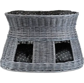 Domek proutěný pro zvířata dva vchody Letto I.