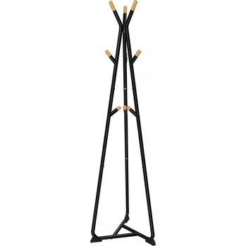 Věšák Stojací věšák dřevěný Oskar bříza