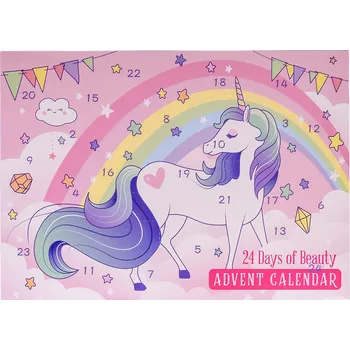 Accentra Beautiful Unicorn adventní kalendář Kosmetická sada Accentra Beautiful Unicorn adventní kalendář