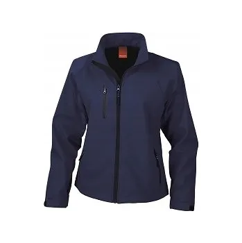 Dámská softshellová bunda Dámská bunda Softshell bez kapuce zateplená Tmavě modrá vel. XS