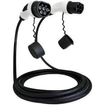 Elektromobilita DUOSIDA nabíjecí kabel TYP 2 | 32A | 3fázový | 22kW | 8m