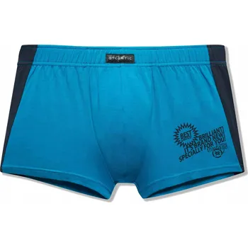 Pánské kraťasy Šortky Atlantic MH-787 XXL (44) tyrkysové