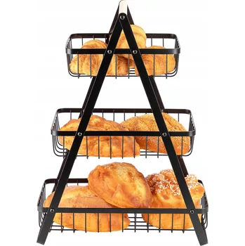 Obraz Kovový koš na ovoce černý