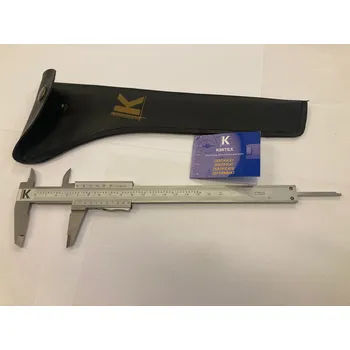 Posuvné měřítko KMITEX měřítko posuvné kovové, 0-150mm, rozlišení 0,02mm, mm+inch INOX aretace tlačítkem