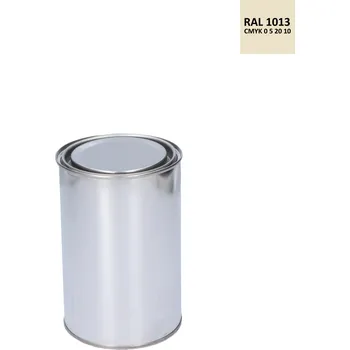 barva na zeď barva antikorozní polomatná na zinek RAL1013, perlová bílá, 5 kg - perlová bílá, balení 1 kg, 5 kg, 20 kg