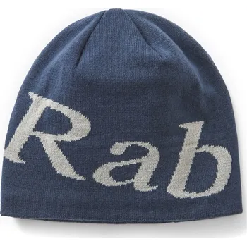 Čepice čepice RAB Logo Beanie tempest blue/light zinc