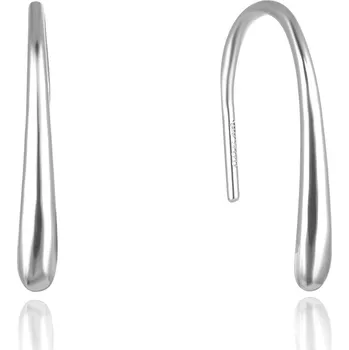 Náušnice Módní stříbrné náušnice AGUV2704 Beneto