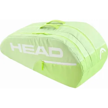 Tenisová taška Tenisová taška Head Base Racquet Bag M x6, ostrá zelená