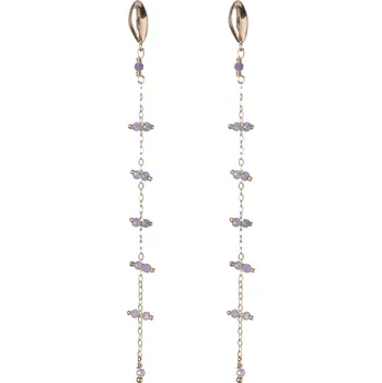 Náušnice Dlouhé pozlacené náušnice s perletí AL4799.01.061 Alisia