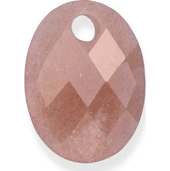 Přívěsek Oválný přívěsek ze slunečního kamene PENGEM58-MO Sparkling