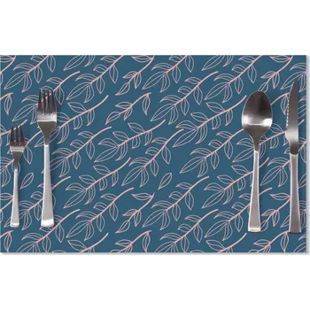 prostírání Sablio Prostírání Růžové malované lístky: 40x30cm