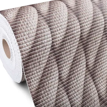 Koupelnová předložka Koupelnová pěnová rohož / předložka PRO-049 Šedohnědá lana - metráž šířka 65 cm