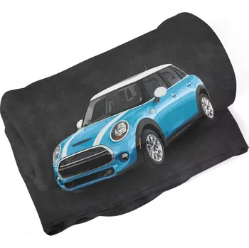 deka Sablio Deka Mini sedan Černé pozadí - 190x140 cm