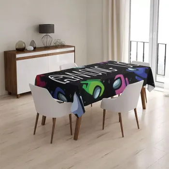 ubrus Sablio Ubrus AMONG US Levitující ve vesmíru - 90x90 cm