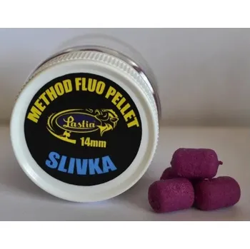 Nástraha Lastia method fluo pellet Švestka 14mm 20g 1069