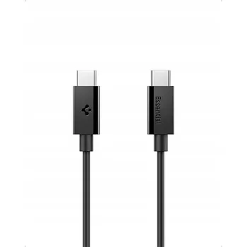 Datový kabel USB-C kabel na USB-C, Spigen Essential EB6020CC, 60W, 3A, 480 Mb/s, PD, 2 m