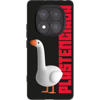 Pouzdro na mobilní telefon Picasee silikonový černý obal pro Xiaomi Redmi Note 14 Pro 5G - Kiky Ricky