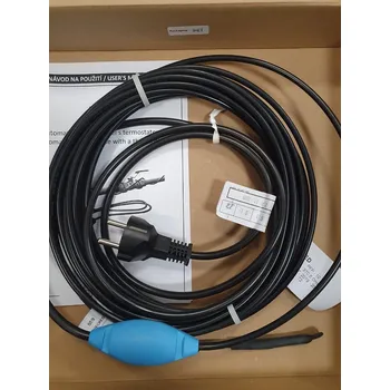 Topný kabel Topný kabel s termostatem - delka 6m / 72W