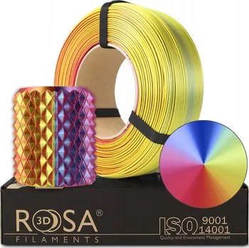 Filament Náhradní filament Rosa3D PLA Magic Silk Carnival 1kg 1,75mm