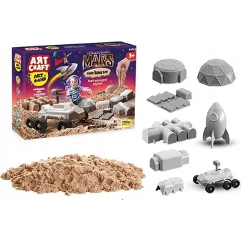 kreativní sada Sada kinetického písku Mise Mars ART CRAFT