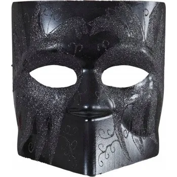 Karnevalová maska Maska na obličej Widmann 11698 černá
