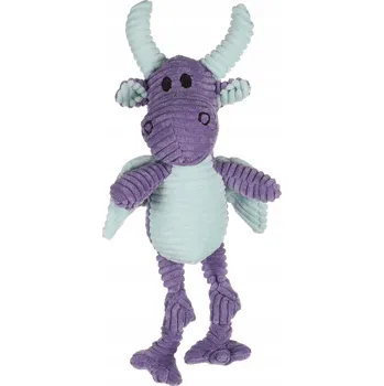 Hračka pro psa Pískací Hračka Flamingo pro psy Vliza drak Hračka 27 cm pískací