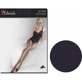 Dámské punčochy Punčocháče hladké Adrian ELEGANCE 20den vícebarevné Fumo velikost 3