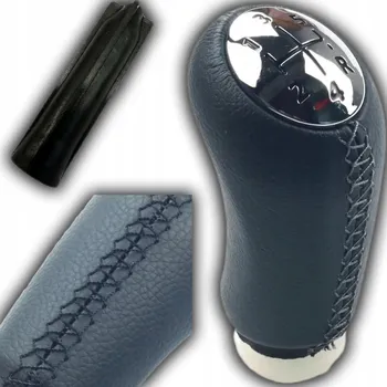 Rukojeť řadící páky černá kožená 5rychlostní pro Renault