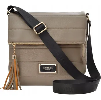 Kabelka Béžová eko kůže kabelka přes rameno Monnari