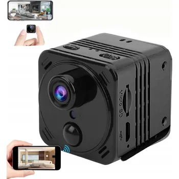 IP kamera MINI ŠIROKOÚHLÁ MONITOROVACÍ KAMERA FULL HD 4K WLAN WIFI