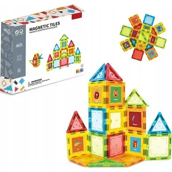 ostatní stavebnice Stavebnice Loreho Magnetic Tiles 3D 46