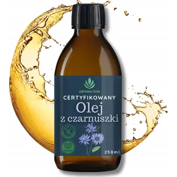 Rostlinný olej Nerafinovaný olej z černuchy seté Zdrowa Linia 250 ml