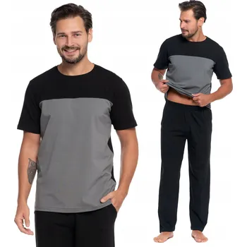 Pánské pyžamo Moraj pánské bavlněné pyžamo s krátkým rukávem, velikost XXL