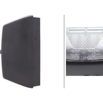 Osvětlení SPZ Korpus, osvětlení registrační značky Hella 9BG 121 587-031