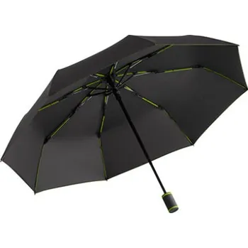 Deštník Fare Skládací deštník FA5484 Black-Lime 97 cm