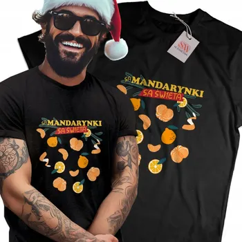 Pánské tričko TRIČKO VÁNOČNÍ Kultovní SVÁTKY MANDARINKY vtipné XS