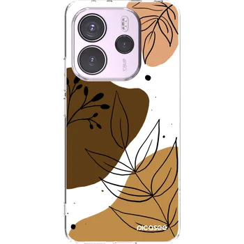 Pouzdro na mobilní telefon Picasee silikonový průhledný obal pro Xiaomi Redmi Note 14 4G - Boho style