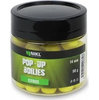 Boilies Nikl Pop-Up Boilies Citrus - 18 mm 50 g