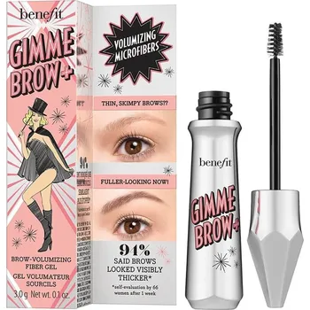 Tužka na obočí Objemový gel na obočí Gimme Brow+ (Brow Volumizing Fiber Gel) Benefit / Odstín: Cool Grey - 3 g