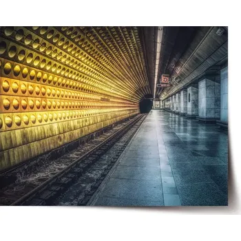 Plakát Sablio Plakát Pražské metro - 90x60 cm