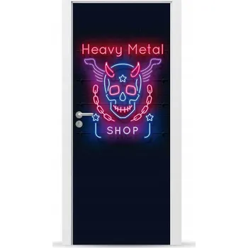 Fototapeta Fólie/Nálepka na VNĚJŠÍ dveře NÁBYTKOVÁ samolepicí SNADNÁ APLIKACE