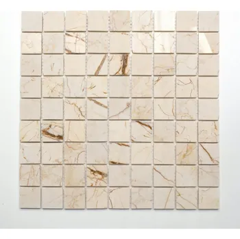 Mozaika WzorcowniaStudio 30,5 x 30,5 cm – odstíny žluté a zlaté