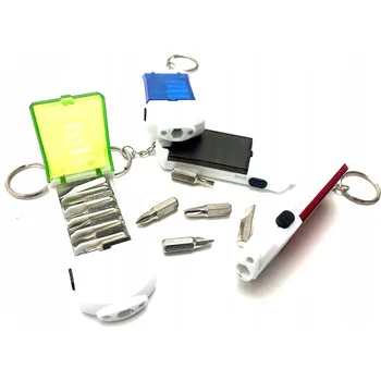 Šroubovák ŠROUBOVÁKY BITY PŘÍVĚSEK NA KLÍČE NÁŘADÍ SVÍTILNA