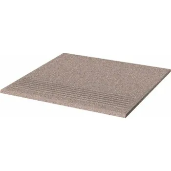 Dlažba Rako Taurus granit schodovka hnědošedá 30x30 (TCA34068)
