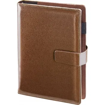 Knižní kalendář 2026 A5 hnědý