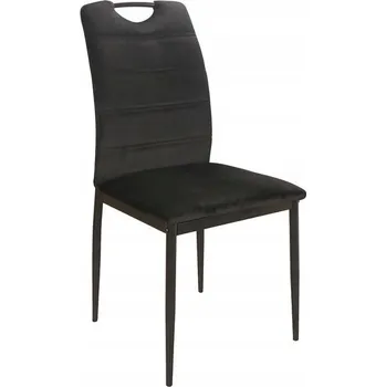 Jídelní židle Židle Signal černý velur 1 ks