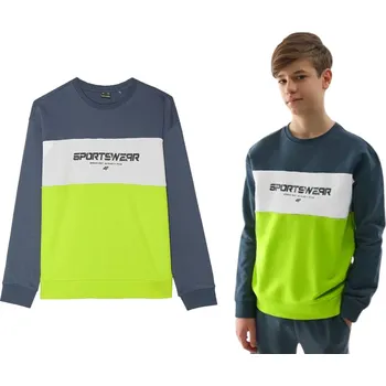 Chlapecká mikina Dětská mikina 4F polyester vícebarevná, velikost 128