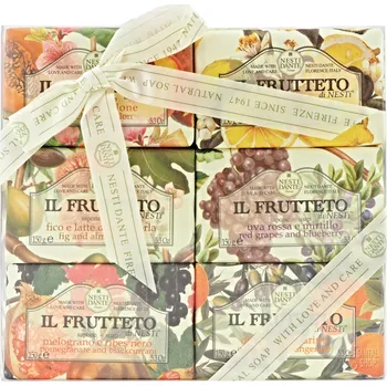 Mýdlo Nesti Dante IL Frutteto dárková sada mýdel 6x150 g