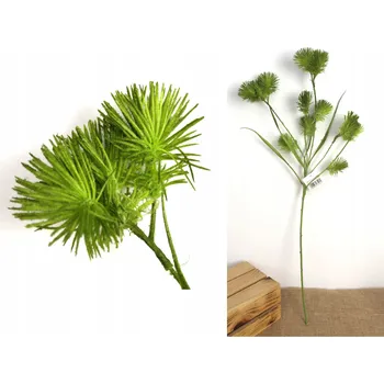 umělá květina Umělá Větvička bodláku výška 75 cm, 5 stonků