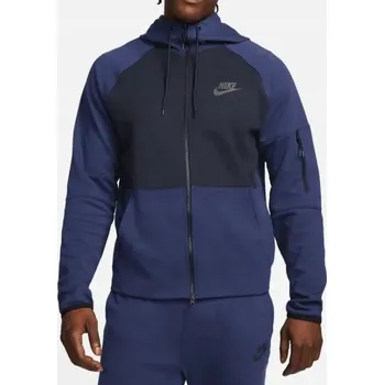 Pánská mikina Pánská Sportovní Mikina Nike s kapucí zip DR8910-410 rM, tmavě modrá